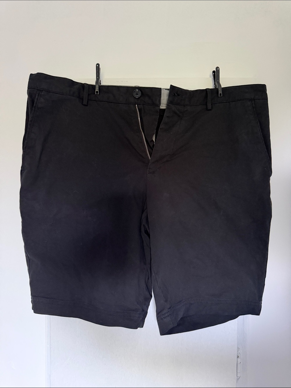 Hugo Boss Black Flat-Front Men's Shorts